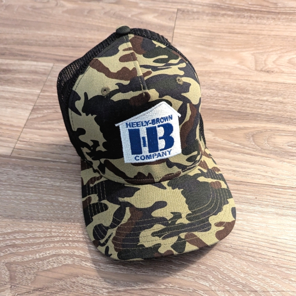 Vintage Style Duck Camo Snapback Mesh Trucker Hay